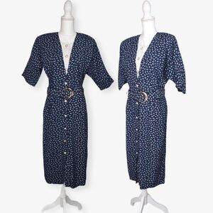 Vintage Positive Influence Floral Dress